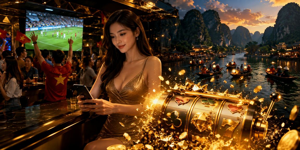 Giao diện trò chơi slots hiện đại trên nền tảng vn58 tại Việt Nam